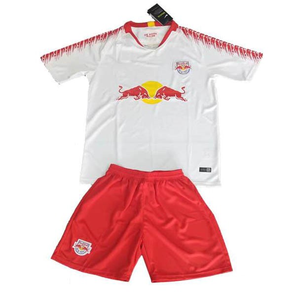 Camiseta Red Bulls 1ª Kit Niño 2019 2020 Blanco
